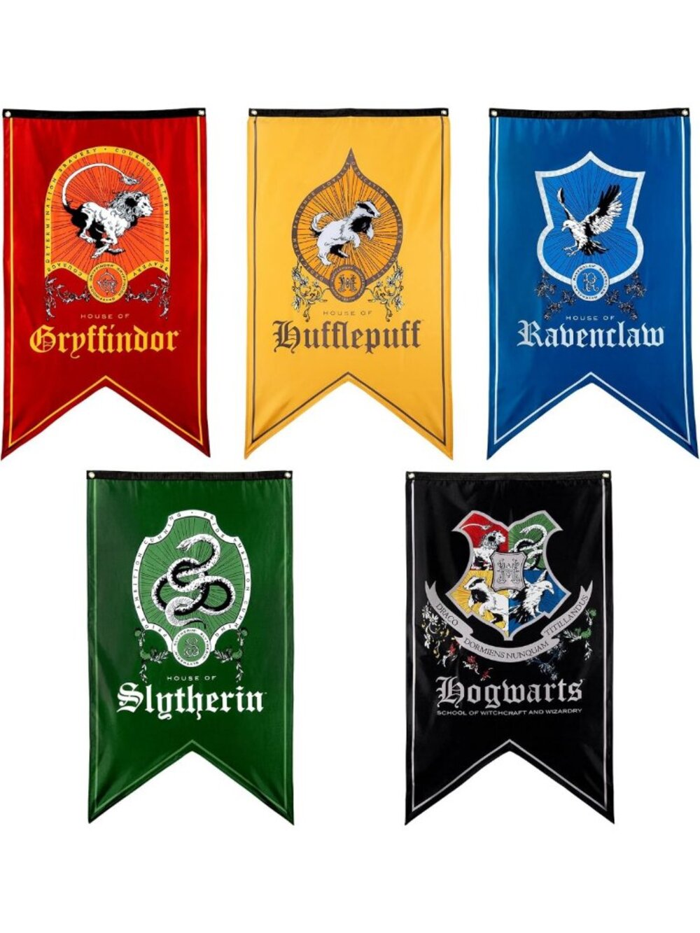 Wizarding House Flags 30'' x 50'' - Magical Decor for Fans & Collectors